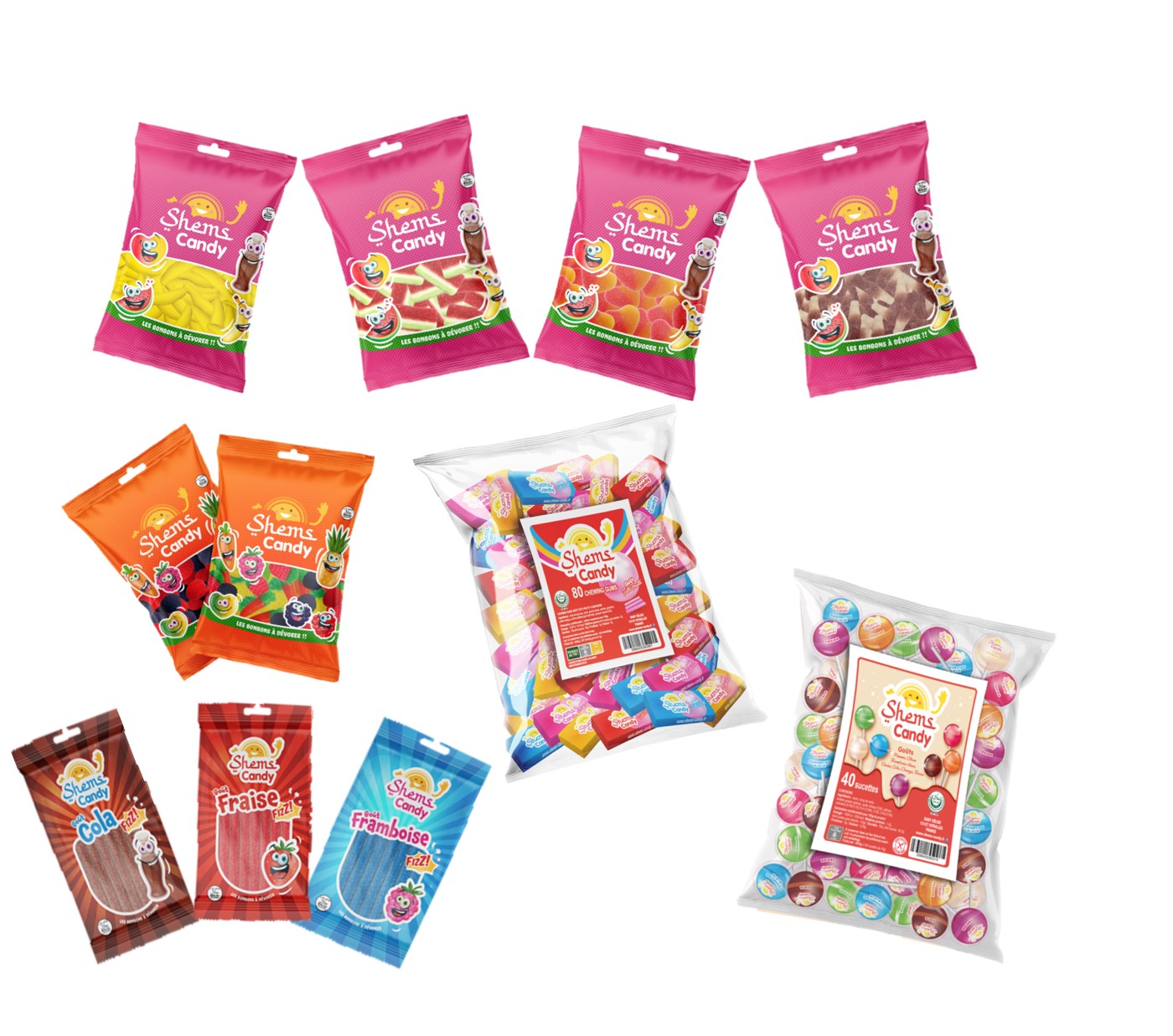 Nouveauté Gamme Halal Shems Candy